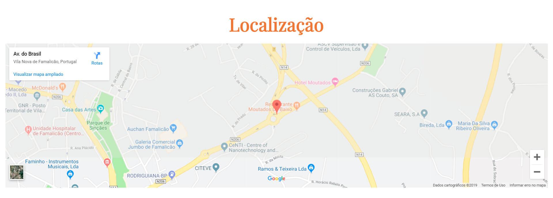 Localização do Anúncio Phocalize