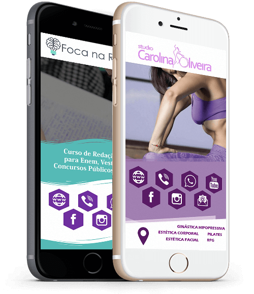 Cartão de Visita Virtual Digital Interativo