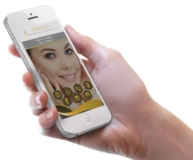 Cartão de Visita Virtual Digital Interativo - Midas Med
