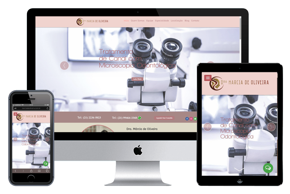 Criacão de Sites - Dra. Marcia de Oliveira