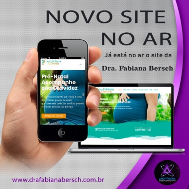 Novo Site no AR – Dra. Fabiana Bersch